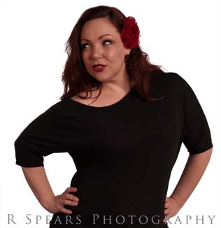 Pin-Up Photography Model in San Antonio