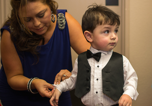 Little Groomsman in San Antonio Texas