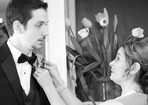 Nolan and his mother before the wedding in San Antonio