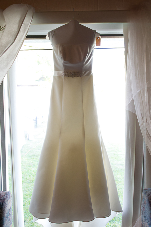 Marcella's wedding dress in San Antonio, Texas