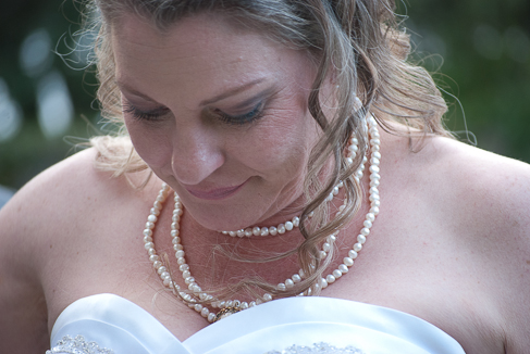 Nervous Bride at Castle Avalon in New Braunfels
