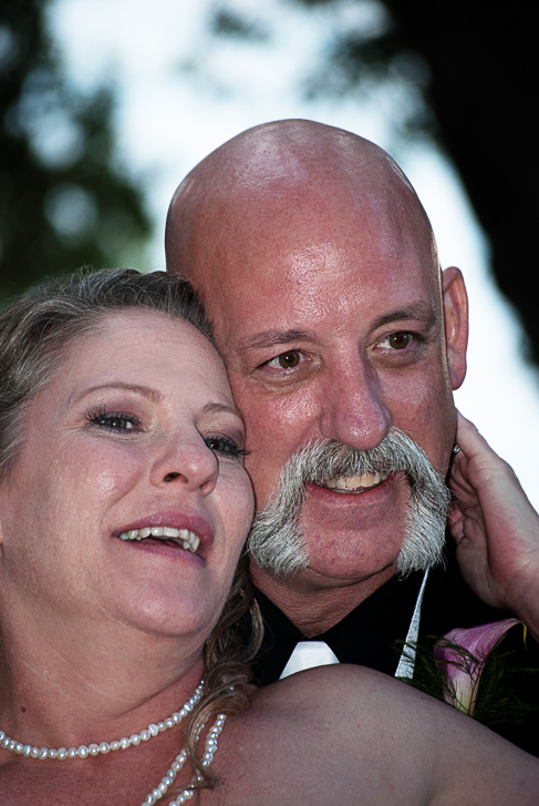 The Happy Bride and Groom