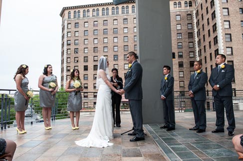 Wedding Ceremony in Downtown San Antonio