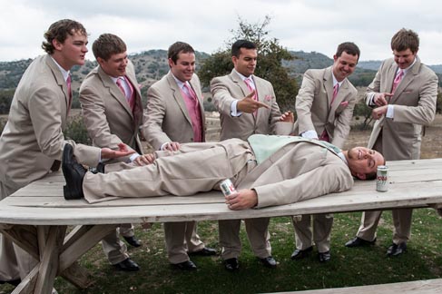 Groom is Drunk?